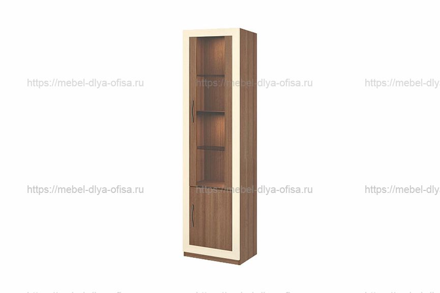 Витрина высокая ВтВ-ФСД-ФГК Шамони/Крем