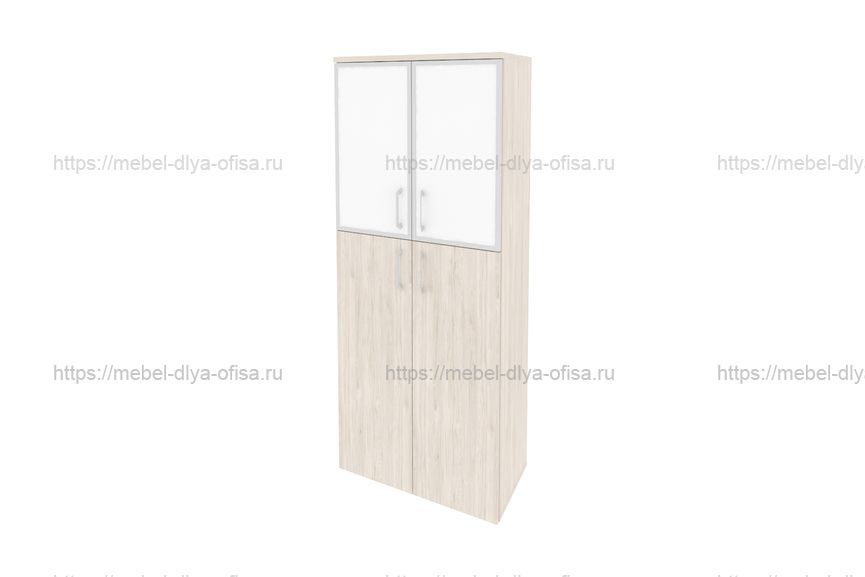 Шкаф высокий широкий Onix O.ST-1.7R white Денвер Светлый