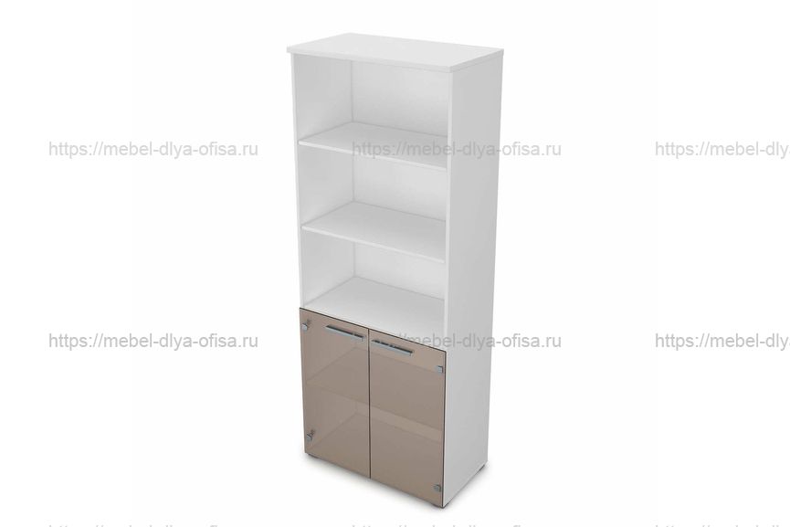 Шкаф Gloss 9Ш.005.14 Белый Премиум