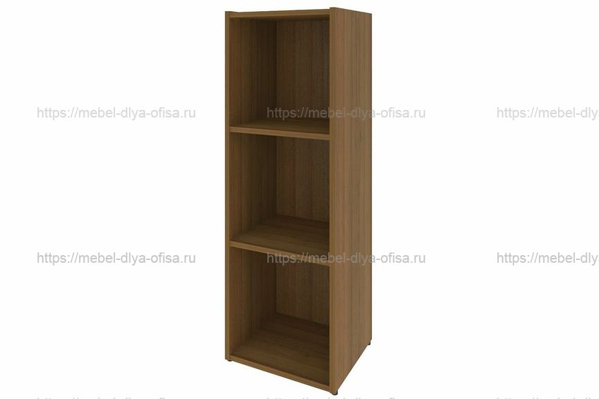 Модуль основной 3 ячейки Locker Plus LK.OM-3 Орех Гварнери