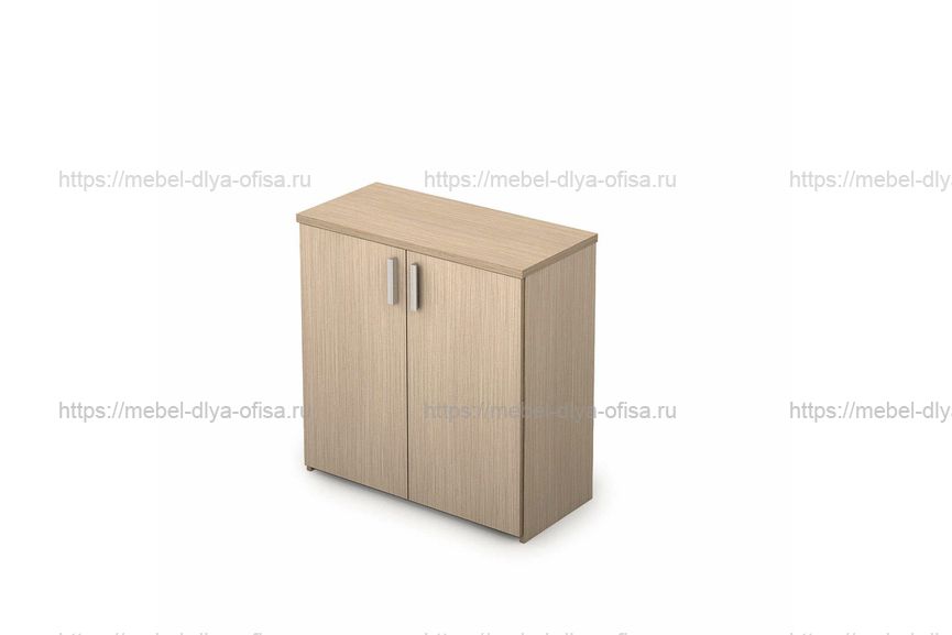 Шкаф низкий закрытый Стиль 2Ш.023+2ФК.003 Дуб