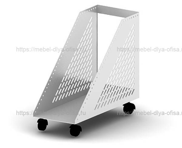 Технофорвард Тумба мобильная под системный блок (метал.), 22x52x46.5