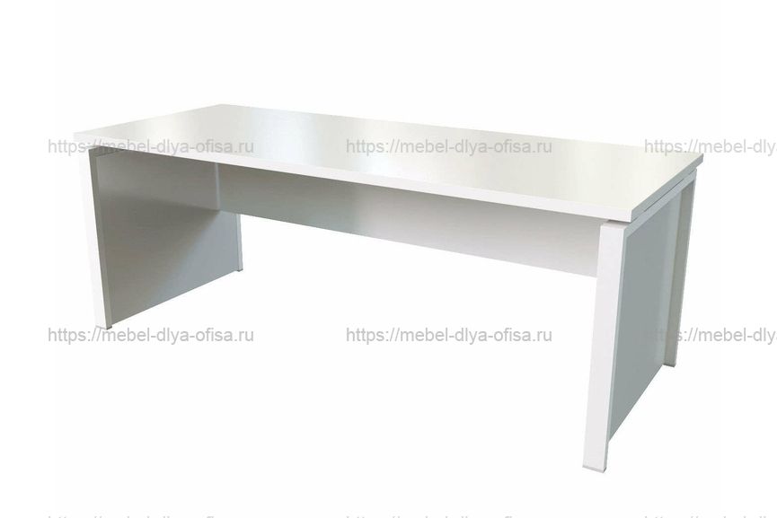 Стол руководителя Steel evo 17199 Белый 