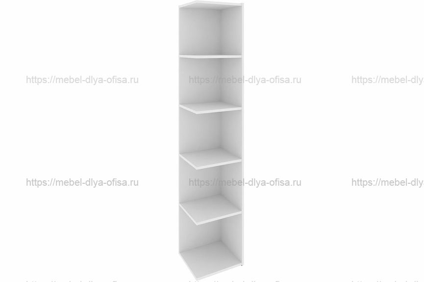 Модуль приставной 5 ячеек Locker Plus LK.PM-5 Белый