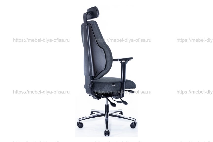 Эргономичное кресло Falto-Profi Smart Ткань темно-серая Medley 60999 black