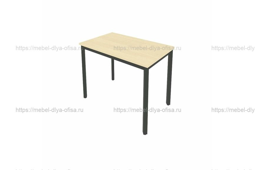 Стол письменный на металлокаркасе Slim С.СП-3.1 Клен/металл антрацит