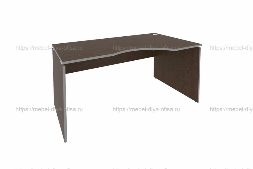 Стол криволинейный, правый Style Л.СА-1П Венге Цаво