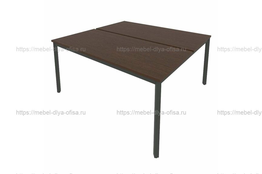 Рабочая станция на металлокаркасе Slim С.СП-6.3 Венге/металл антрацит