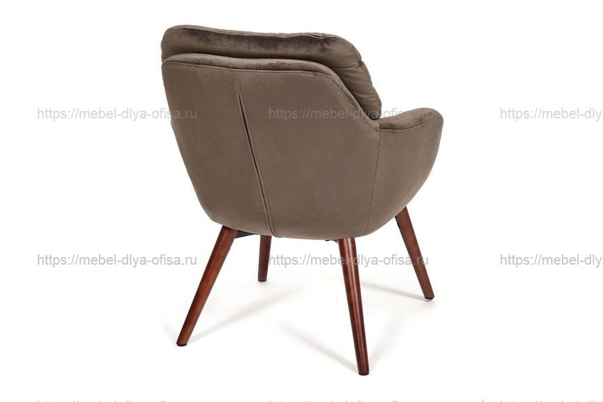 Стул для кафе Orfei Ткань коричневая (37-brown)