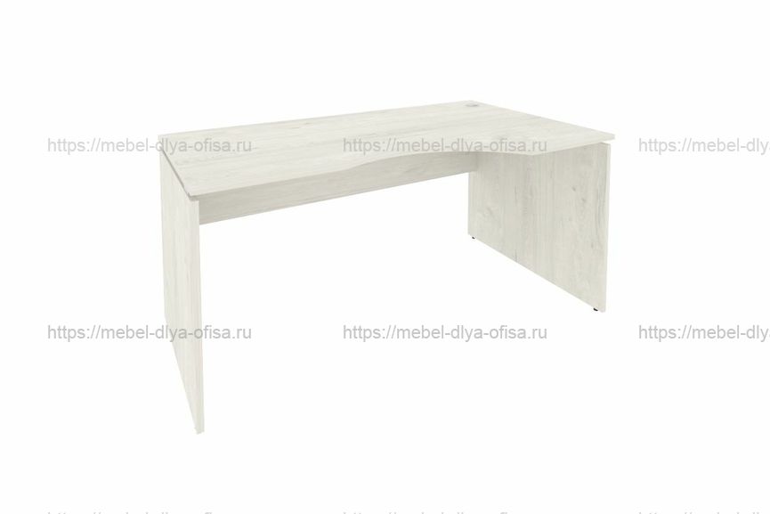 Стол криволинейный, правый Style Л.СА-1П Дуб Наварра