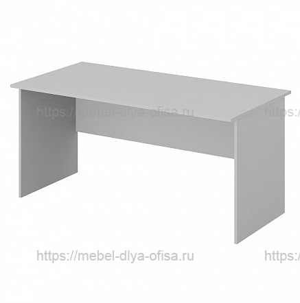 Логистика стол рабочий офисный 160х80 серый