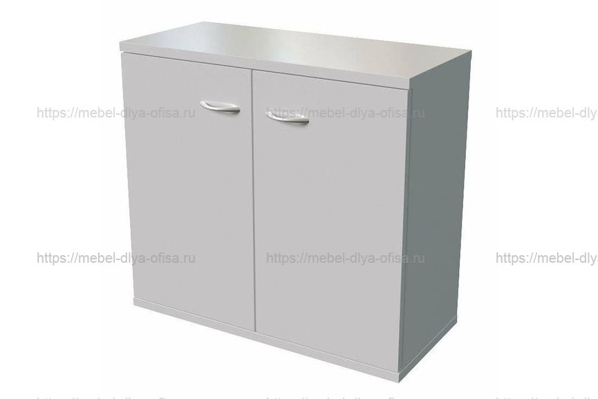 Шкаф низкий с топом Steel 11310 Белый