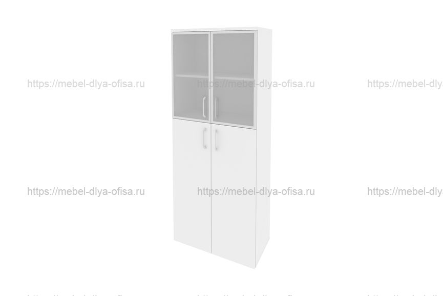Шкаф высокий широкий Onix O.ST-1.7R Белый Бриллиант