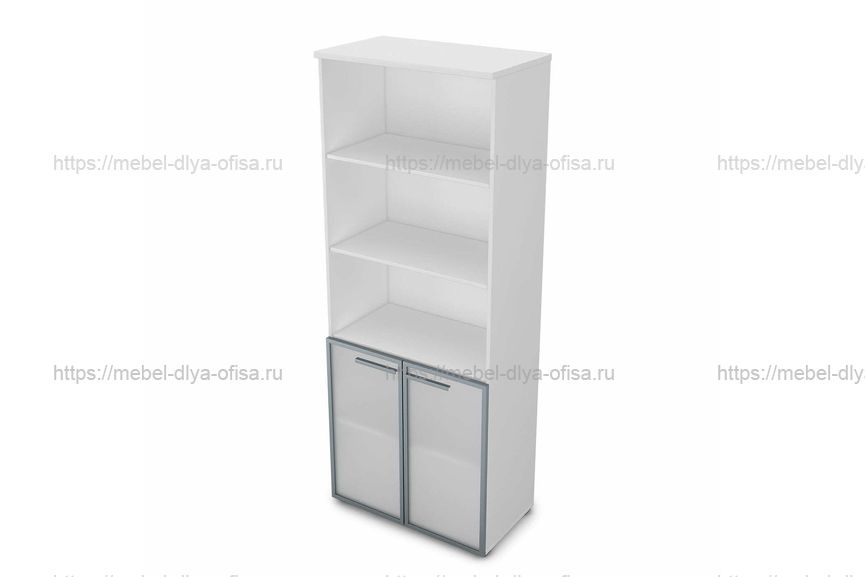 Шкаф Gloss 9Ш.005.21 Белый Премиум