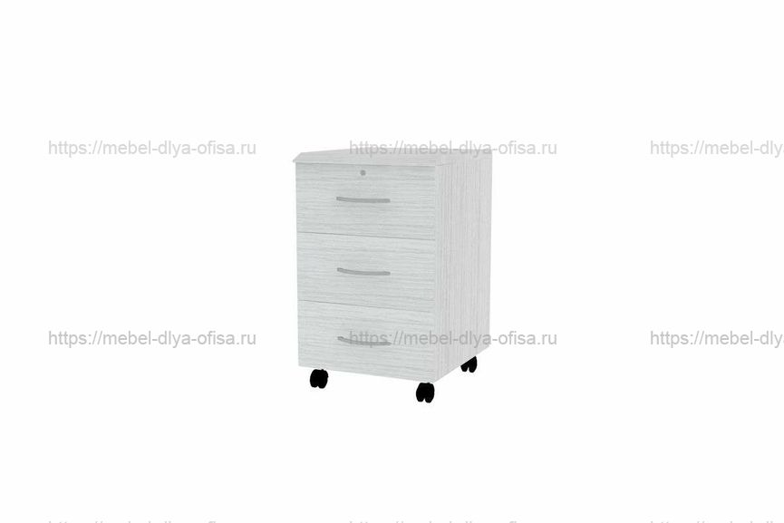 Тумба выкатная Консул (Ed) КН-3.0 Дуб Пепельный 