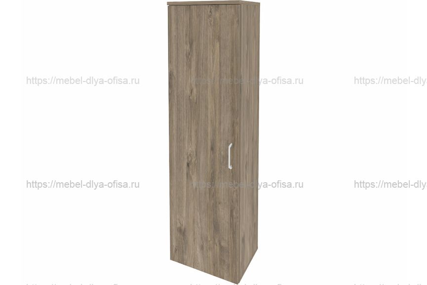 Гардероб узкий левый Onix O.GB-1(L) 3 Тиквуд темный