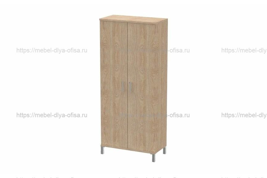 Шкаф широкий, глухие двери с замком Born B 430.7(RZ) Дуб Девон