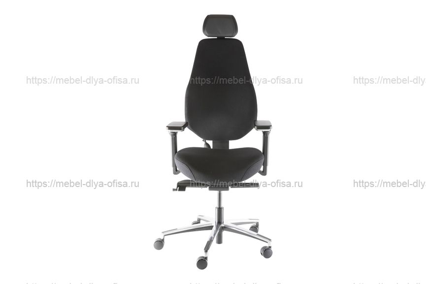 Эргономичное кресло Falto-Profi Smart Ткань черная Fighter 60999 Black