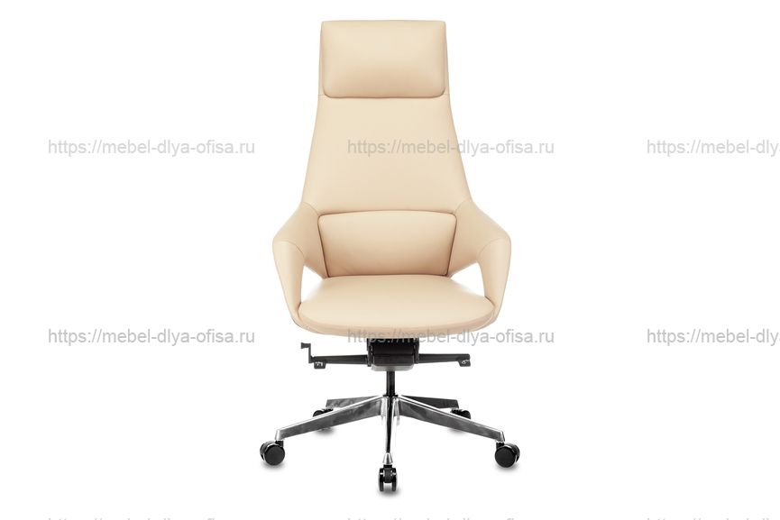 Кресло руководителя Бюрократ Dao-2 Кожа (beige)