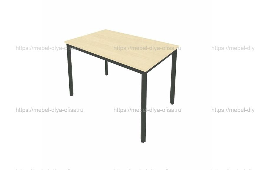 Стол письменный на металлокаркасе Slim С.СП-4 Клен/металл антрацит