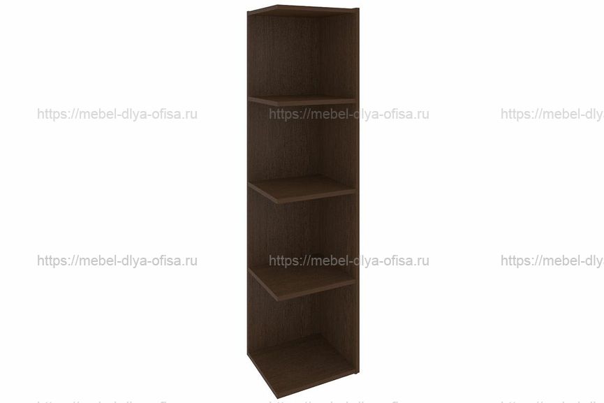 Модуль приставной 4 ячейки Locker Plus LK.PM-4 Венге Цаво