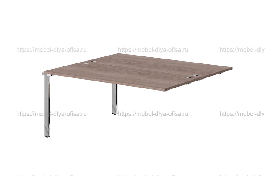 Стол промежуточный Xten Gloss XIGWST 1614.1 Дуб Сонома/ полированная сталь