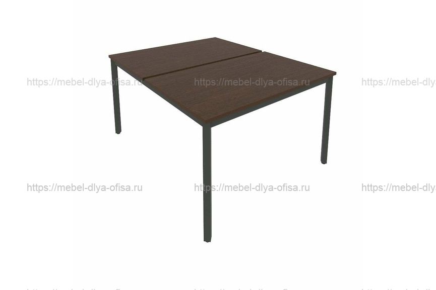 Рабочая станция на металлокаркасе Slim С.СП-4.3 Венге/металл антрацит