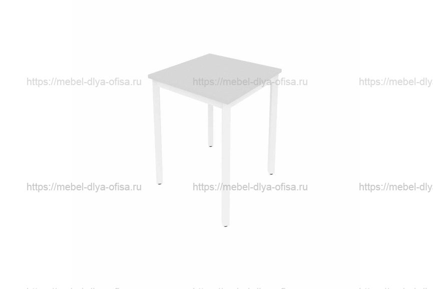 Стол письменный на металлокаркасе Slim С.СП-1.1 Серый/металл белый