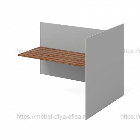 Стол дополнительный 118.2x120.4x114.4 слива коллекции Тандем