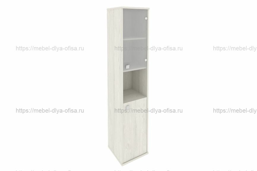 Шкаф высокий узкий, правый Style Л.СУ -1.4Пр Дуб Наварра