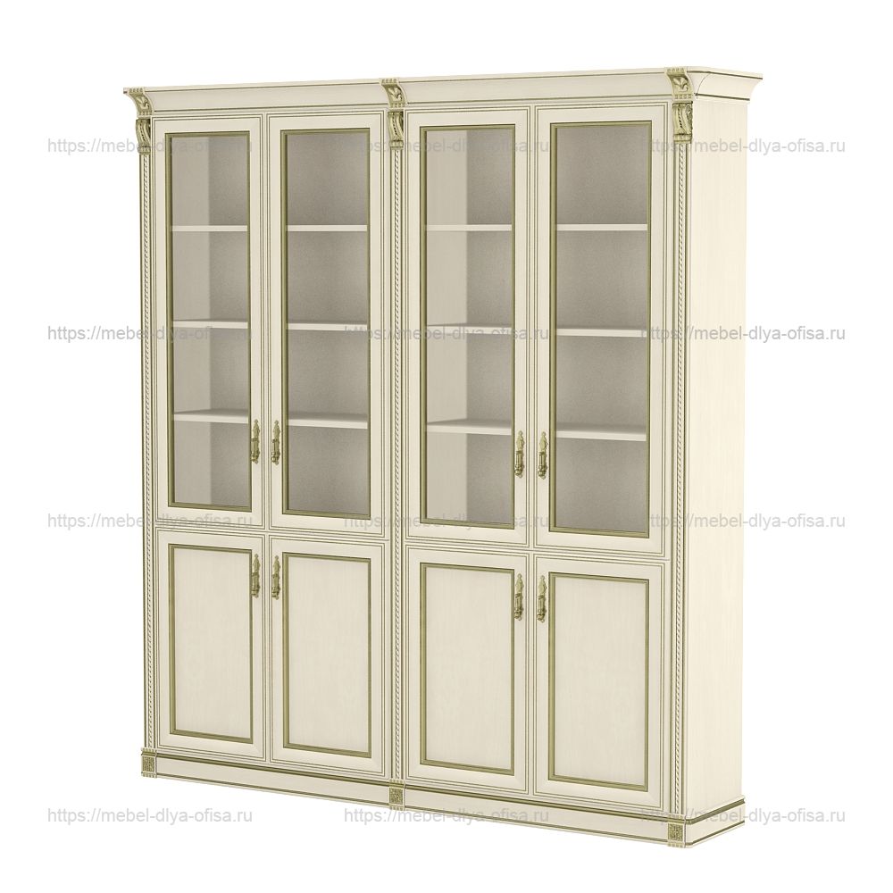 Марсель Шкаф офисный для руководителя 41x207x220 клен