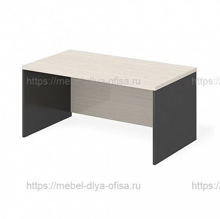 Сенатор Стол руководителя 160x89.6, дуб альпийский 