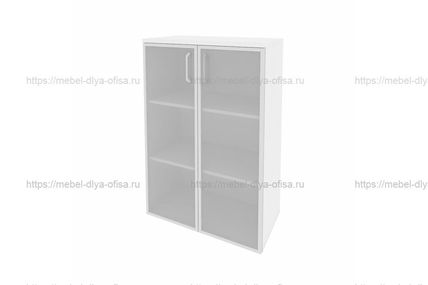 Шкаф средний широкий Onix O.ST-2.4R Белый Бриллиант