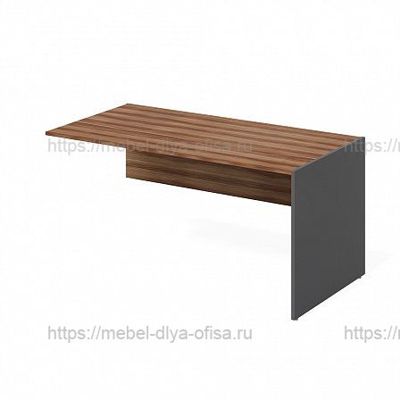 Стол дополнительный правый 158.2x81.4x75.9 слива коллекции Тандем