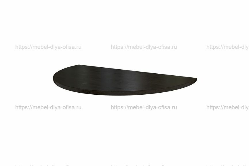 Боковой сектор на один стол для переговоров Steel evo 19713 Венге