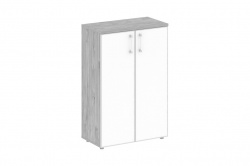 Шкаф средний широкий Shift SK.ST-2.4R white Тиквуд темный