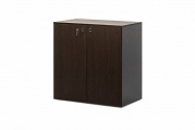 Шкаф низкий MultipliCEO Low bookcase H.82_2doors Дуб темный (MultipliCEO)