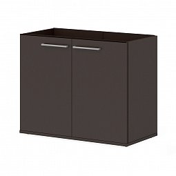 Шкаф низкий 89.6x43.8x73.4 темный орех  коллекции Спикер