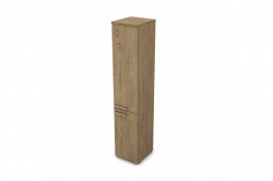 Пенал высокий Gloss line 9НП.005.5 Teakwood