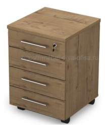 Тумба подкатная Gloss line 9НТ.005 Teakwood 