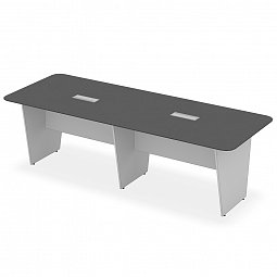 Столя для переговоров 265x100x75 серый  коллекции Столы для переговоров