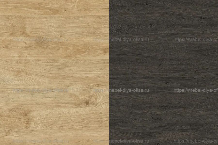 Стол-приставка двойной на деревянных опорах Onix wood OW.D.SPR-3.8 Тиквуд светлый/опоры дуб темный