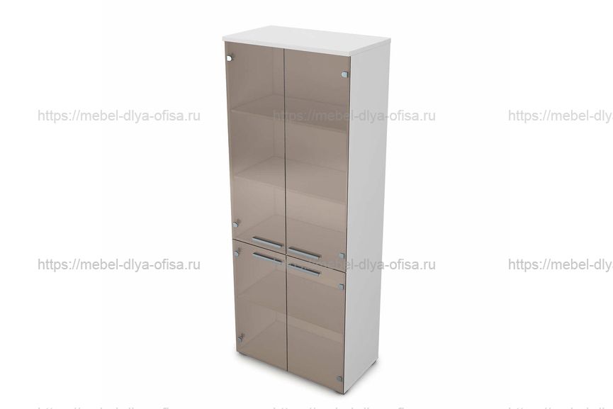 Шкаф Gloss 9Ш.005.10 Белый Премиум