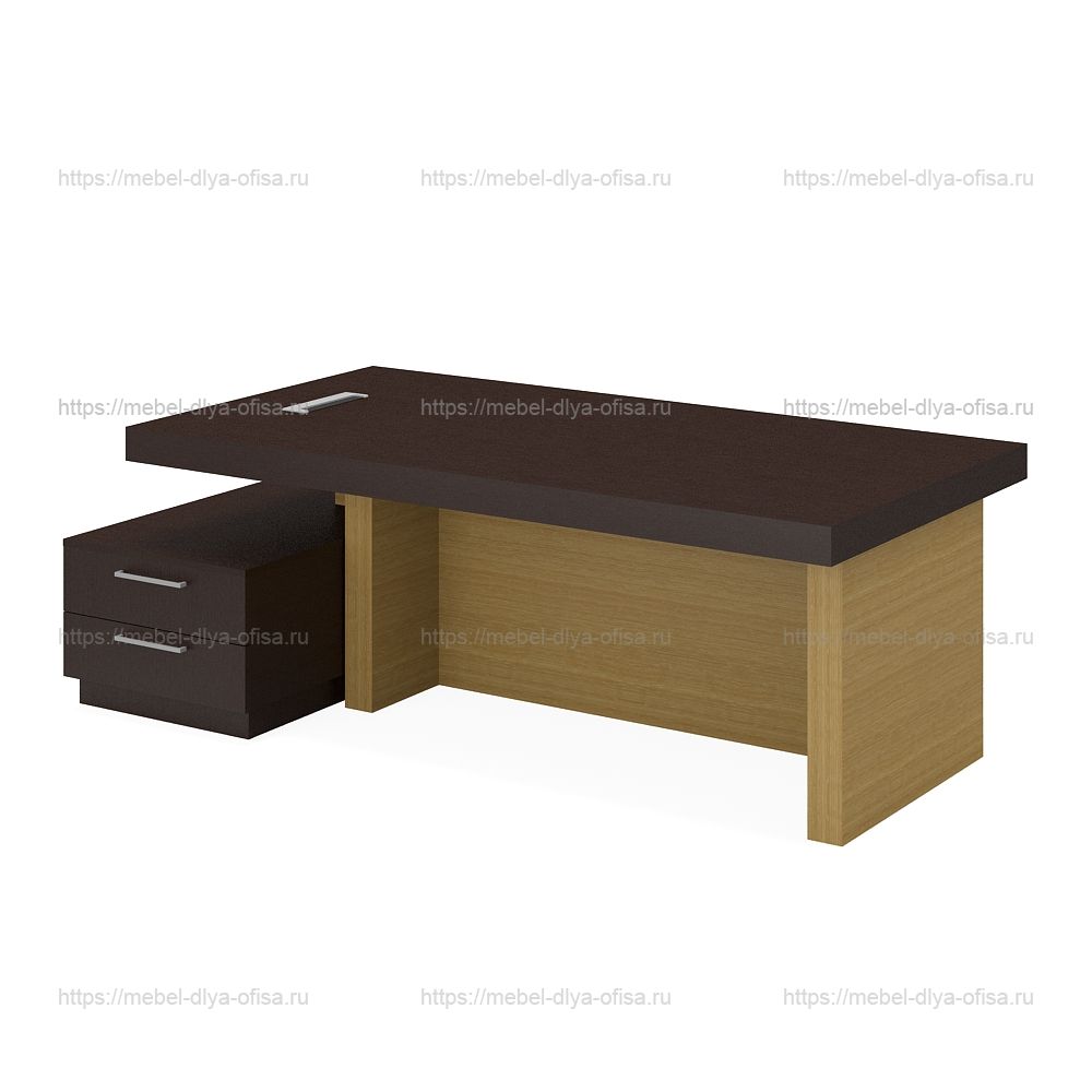Композиция №001 230x90x75 дуб скальный  коллекции Спикер