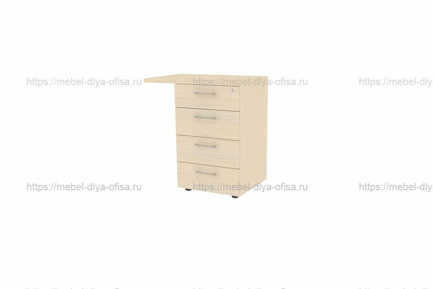Тумба приставная Xten XLC-4D.2 Бук тиара 