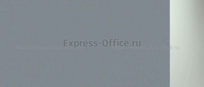 Перегородка напольная ткань+стекло+просвет 1600мм 7ПТС.1614 Микровелюр Grey/Стекло матовое