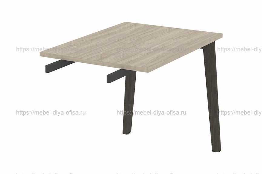 Брифинг-приставка на деревянных опорах Onix wood OW.BR-9 Дуб Аттик/опоры дуб Темный