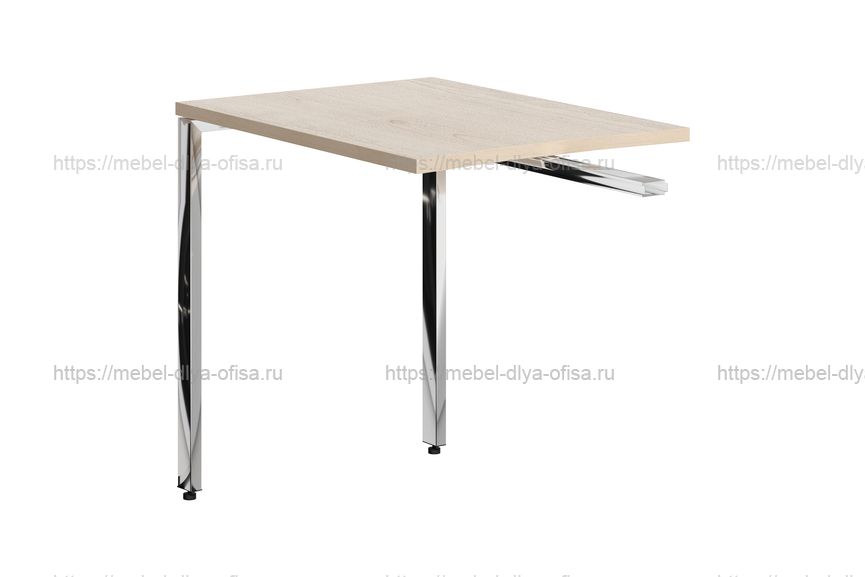 Брифинг приставка Xten Gloss XGR 869.1 Бук тиара/полированная сталь
