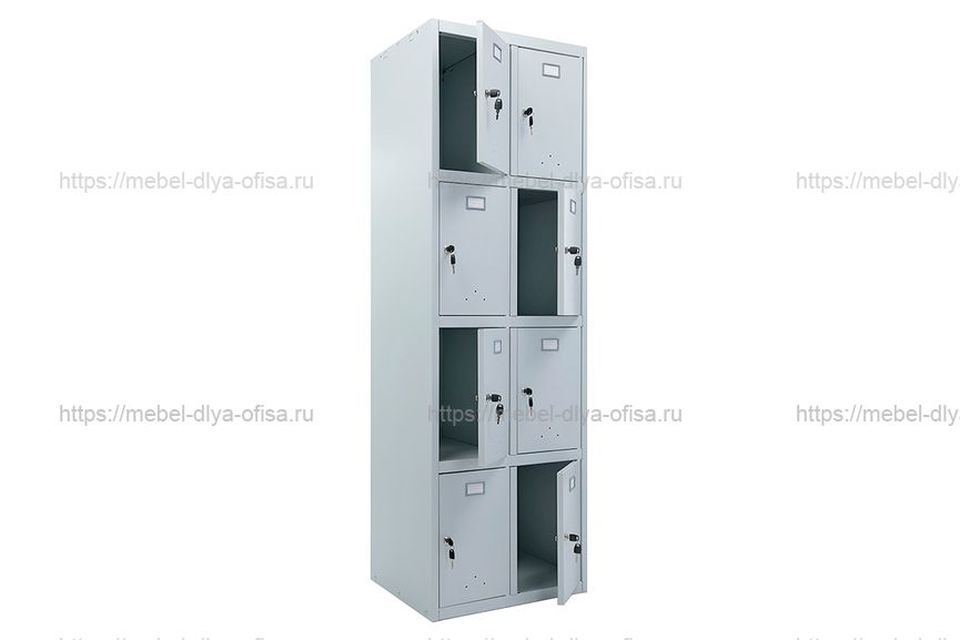 Шкаф для сумок Практик Стандарт LS-K 24-600 Светло-серый (RAL 7035)