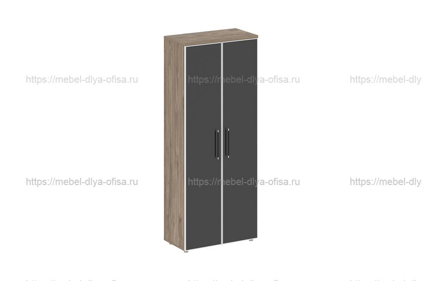 Шкаф высокий широкий Shift SK.ST-1.10R black Тиквуд темный